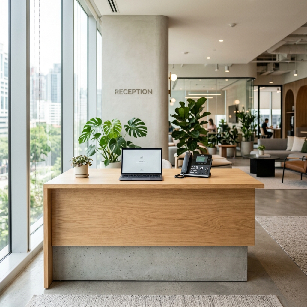 AI Virtual Receptionist background
